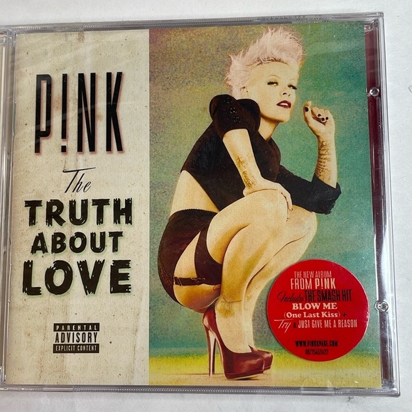 Pink The Truth About Love (audio CD) New unopened sealed in plastic - Picture 3 of 5